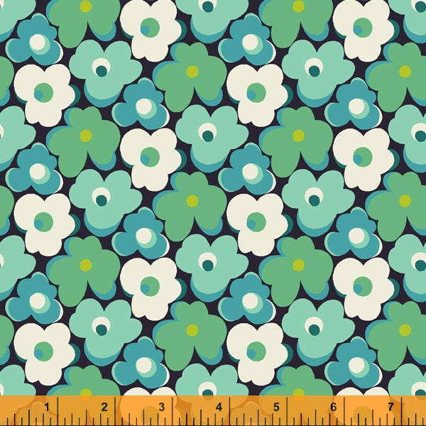 Flower Bump Teal