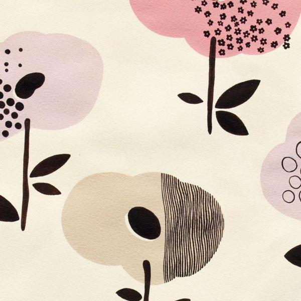 Broome Street Floral Pink - FAT QUARTER