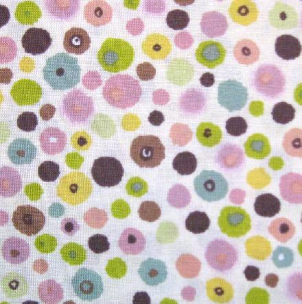 Circles Soft Nude - 7" x 44"