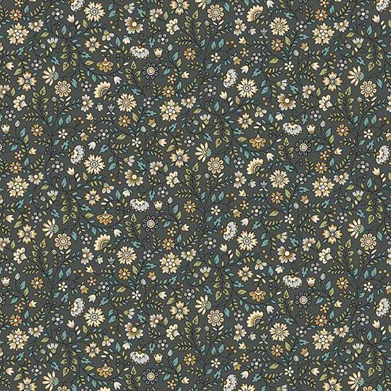 Floral Scroll Silver