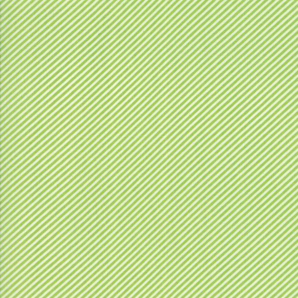 Bias Stripe Green