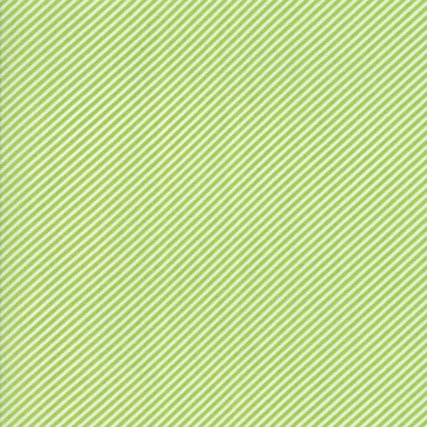 Bias Stripe Green