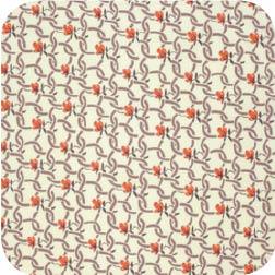 Chain Link Floral Lantern