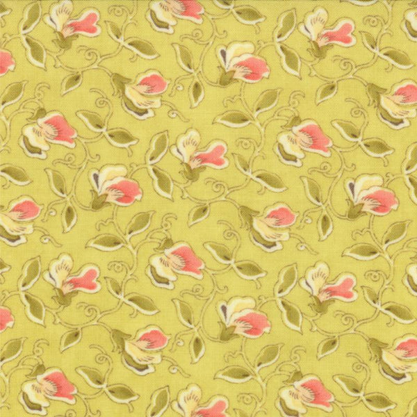 Sweet Peas Green Apple - 8" x 44"