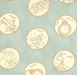 Vintage Beach - 4" X 44"