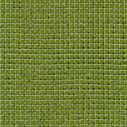 Metallic Grid Single Border Ivy