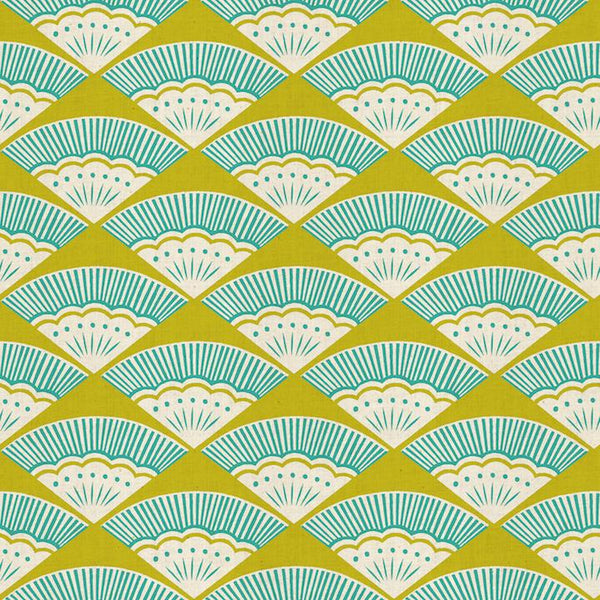 Ougi Teal - FAT QUARTER