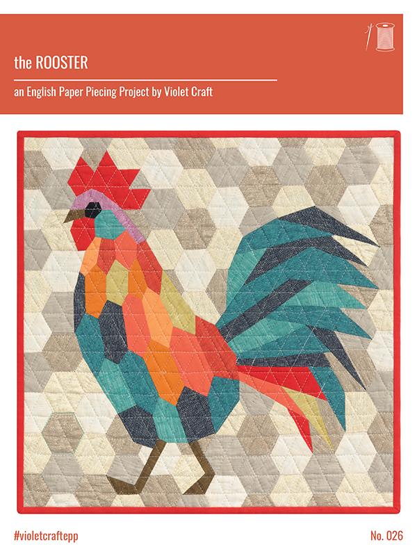 The Rooster EPP Quilt Pattern