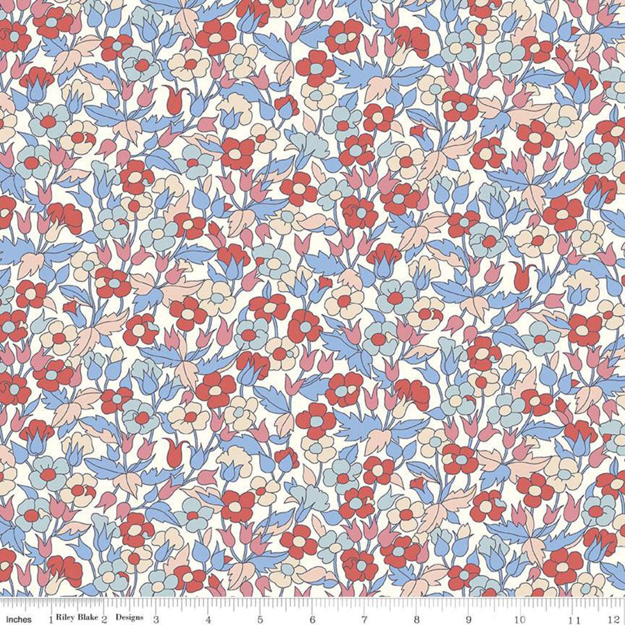 The Carnaby Collection Piccadilly Poppy Retro Indigo