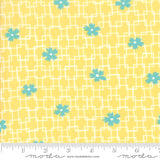 Jen Kingwell Fine and Sunny Trellis Mango Cream