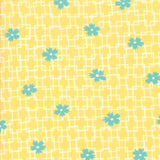 Jen Kingwell Fine and Sunny Trellis Mango Cream