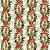 Mini Tropicals Hula Girls Fabric from In The Beginning Fabrics