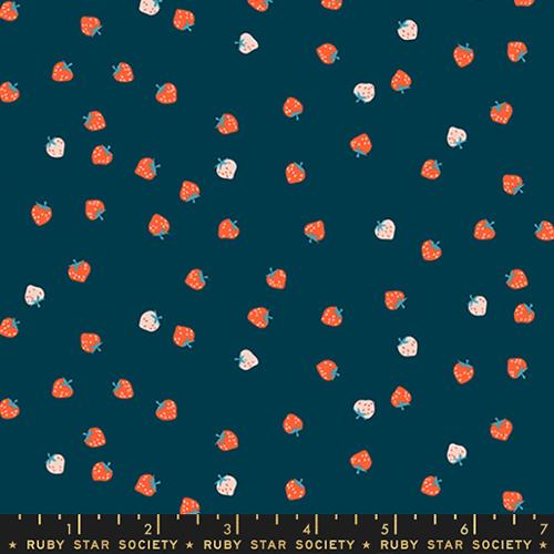 Strawberry and Friends Miniberry Dark Teal