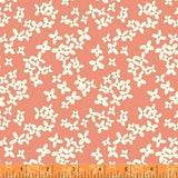 Dylan Mierzwinski Playground Fabric Petal Steps Coral