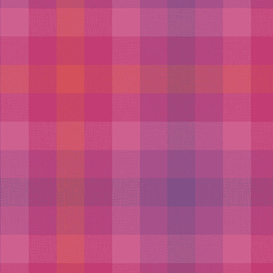Stripes and Plaids Magenta