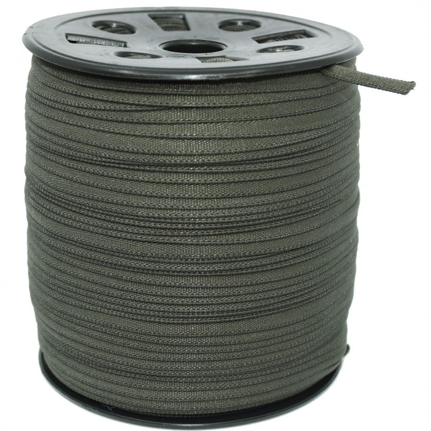 Ganel Non-Braided Elastic Charcoal - 1 yard increments