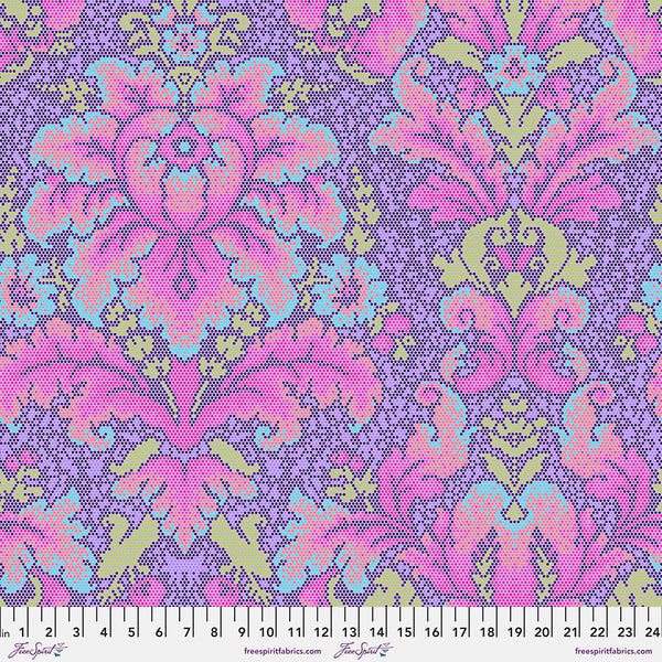 Damask Dot Violet