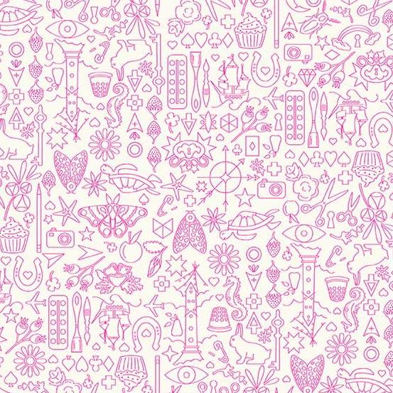 Alison Glass Sun Print 2019 Collection Cupcake