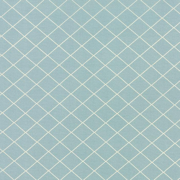 Diamond Grid Light Blue