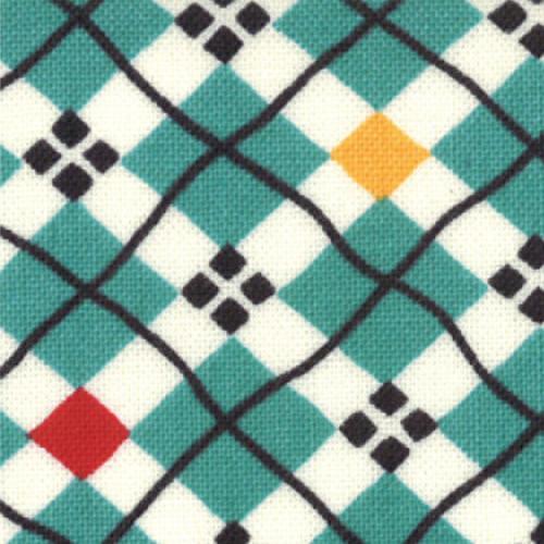 Fairy Tale Friends Porridge Plaid Aqua