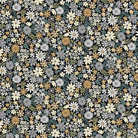 Bloom Packed Flowers Silver