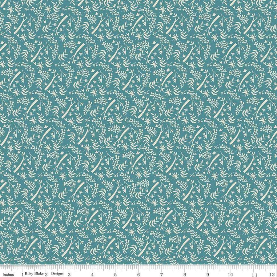 Deena Rutter Joey Branches Teal  C8492