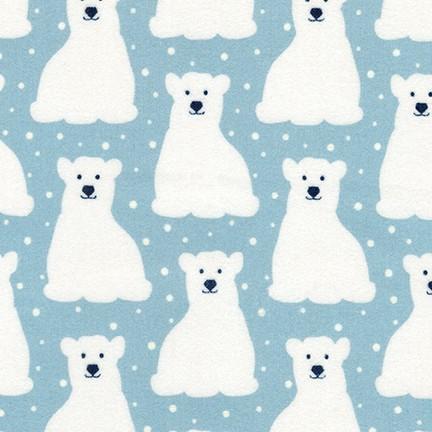 Arctic Flannel Bears Powder AZHF-17701-65