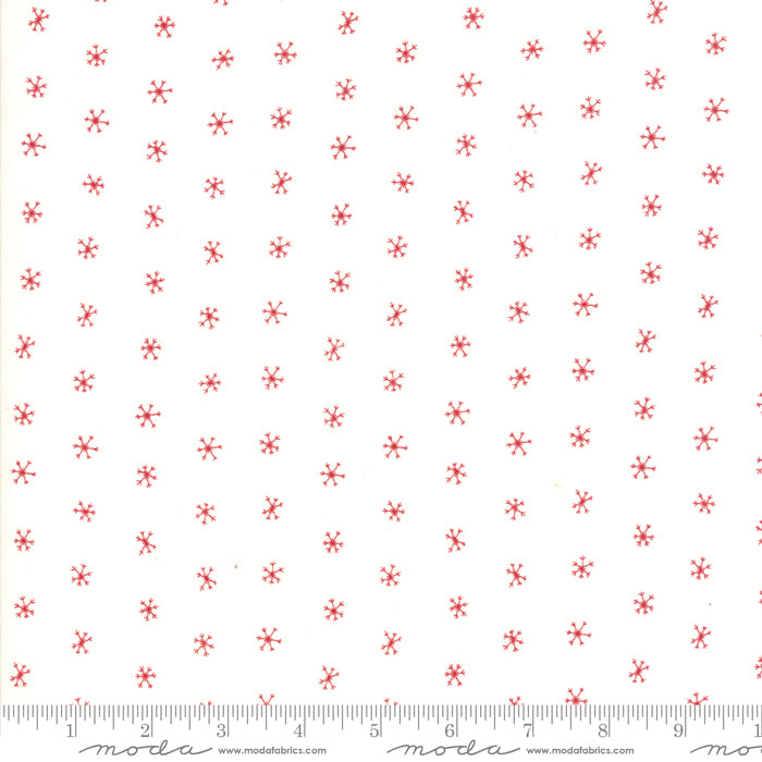 Gingiber Merriment Snowflakes Snow Berry 48275 21 Moda