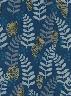 Imagined Landscape Fern Dell Navy