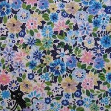 Import Floral Kitty Blue
