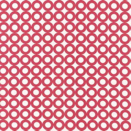 Modern Whimsy Circles Strawberry