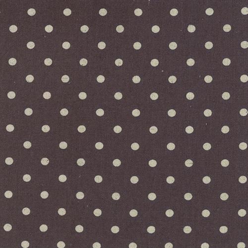 Dot Chocolate Linen Blend