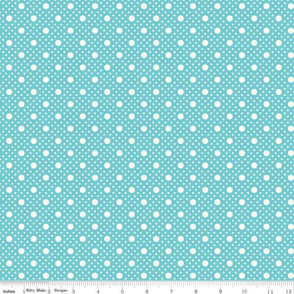 Penny Rose Studio Storytime 30S Dots Teal