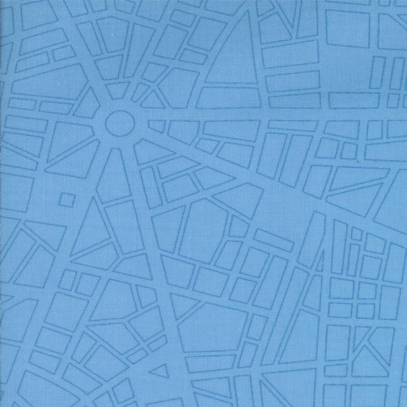Barcelona City Map Sky